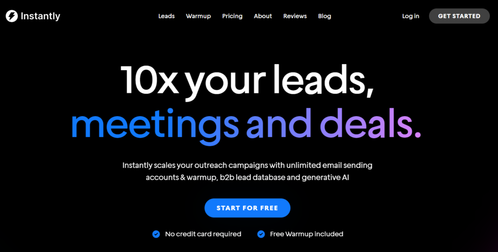 Best AI Email Marketing Tools: Instantly AI interface 